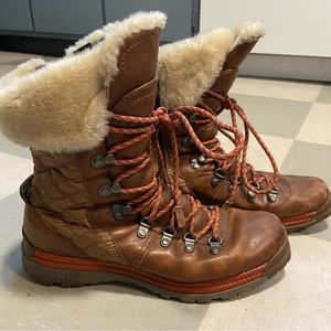 COPY - Merrell waterproof, fleece lined, leather winter boots